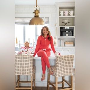 NWT Smash + Tess Shay Romper in Holly Red - Large